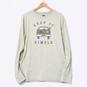 Life Is Good Long Sleeve Tee - Light Green